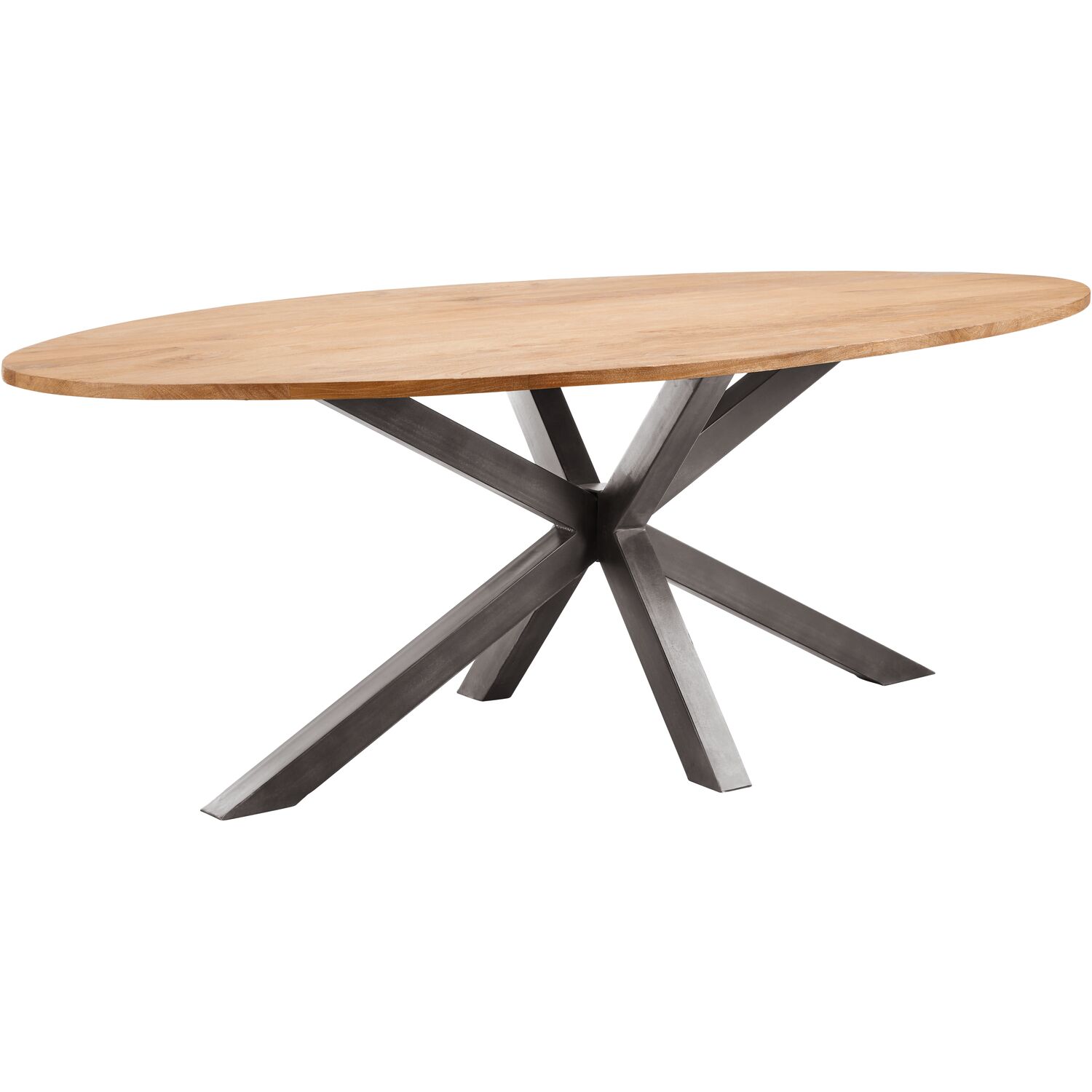 Ovale eettafel Mesola 230x115 mango natural