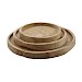 Dienblad Scaffale rond 30 teak wortel