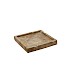 Dienblad Scaffale 30x30 teak wortel