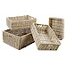 Mand Cestelli rechthoek M naturel