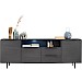 Dressoir Nero (220 cm) noir decor