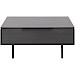 Salontafel Nero (80 cm) noir decor