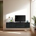 TV-meubel Lavio (203 cm) eiken zwart