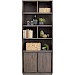Boekenkast Lavio (86 cm) eiken grafiet