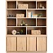 Boekenkast Lavio (164 cm) eiken naturel grijs