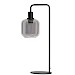 Tafellamp Peglio glas smoke zwart 1-lichts