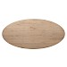 Eettafel Tavolo 260x125 ovaal eiken natural grey matrixpoot