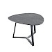Bijzettafel Lineto (h37 Cm) keramiek zwart
