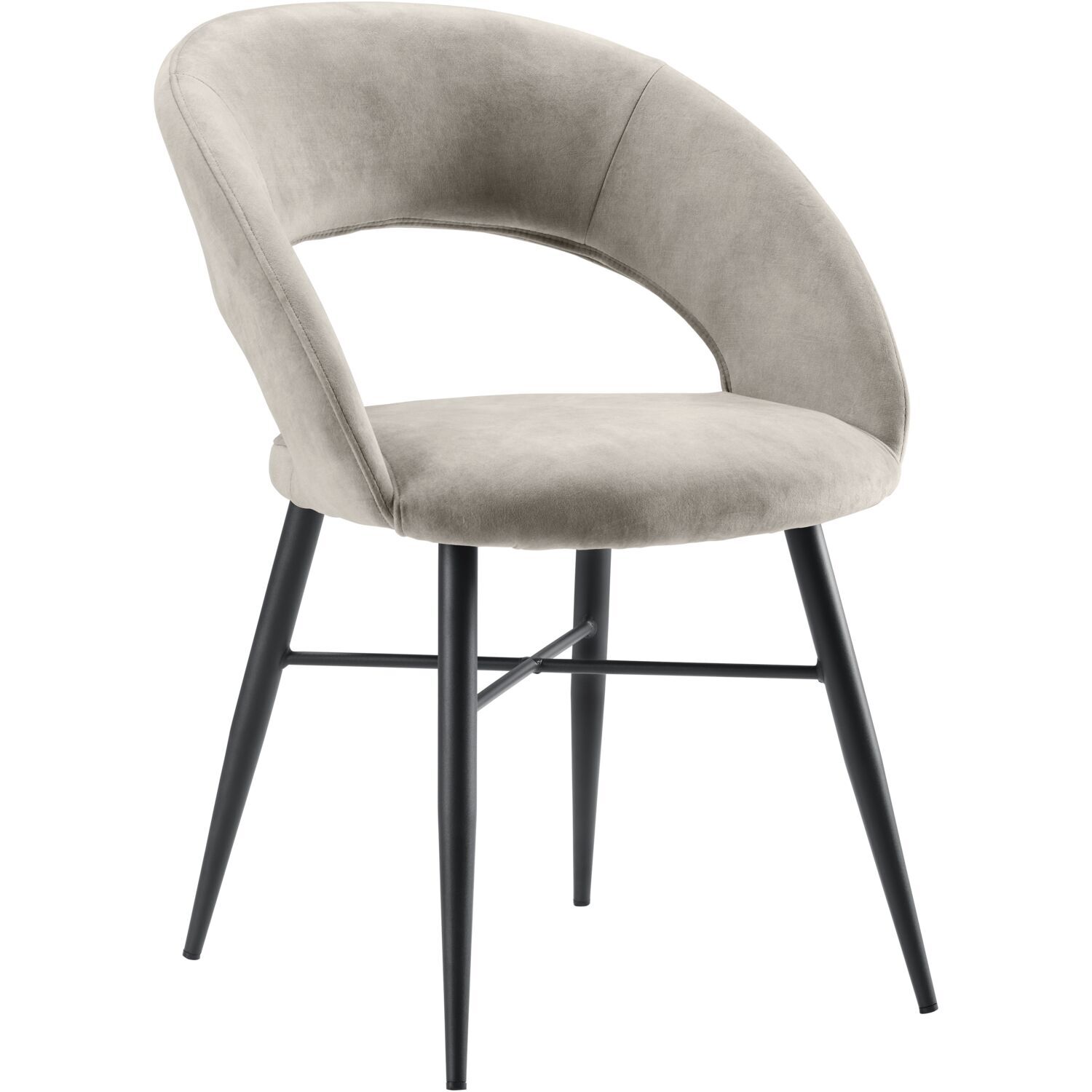 Eetkamerstoel Marasino mist velvet