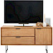 Tv-meubel Aska (117 Cm) teak naturel brushed