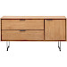 Tv-meubel Aska (117 Cm) teak naturel brushed