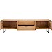 Tv-meubel Aska (234 Cm) teak naturel brushed