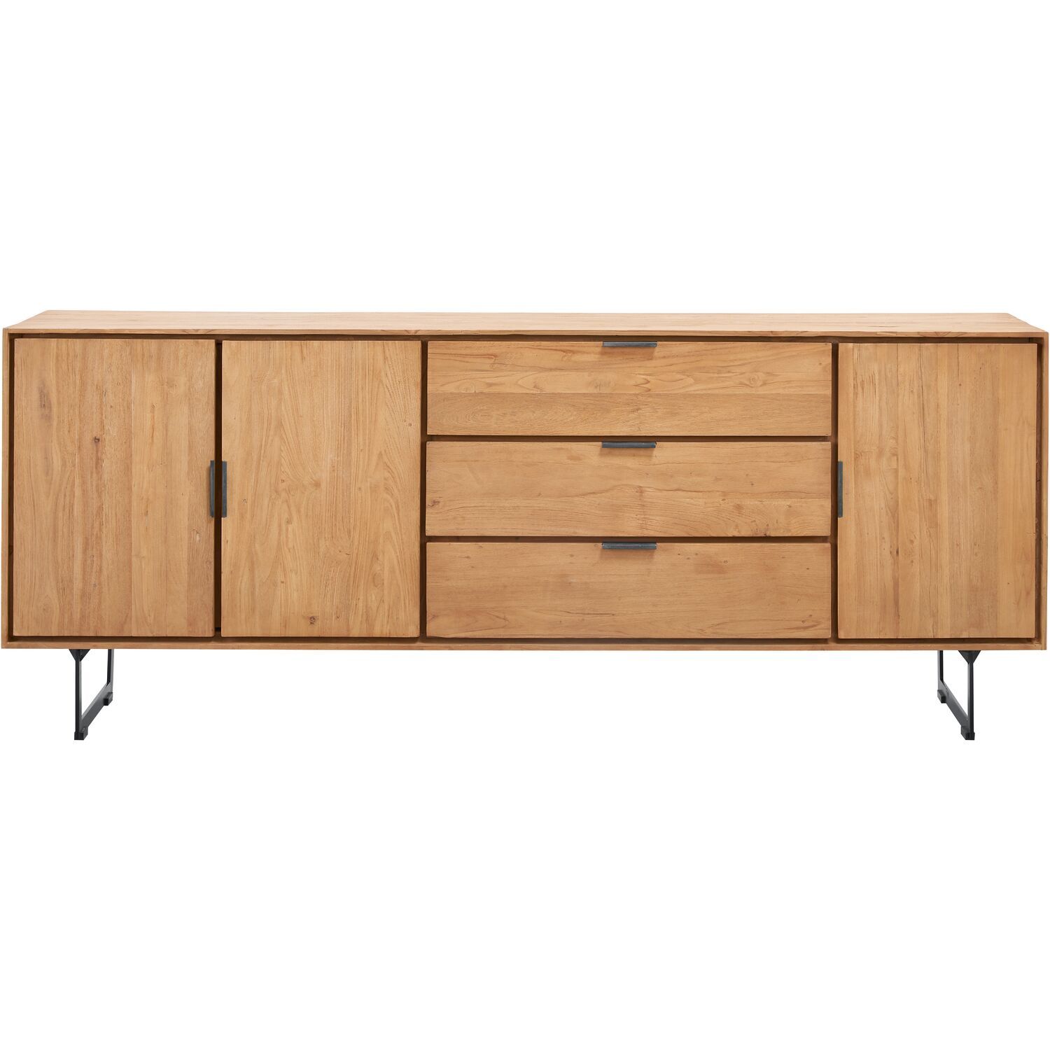 Dressoir Aska (195 Cm) teak naturel brushed