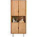Boekenkast Aska (80 Cm) teak naturel brushed