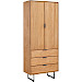 Boekenkast Aska (80 Cm) teak naturel brushed