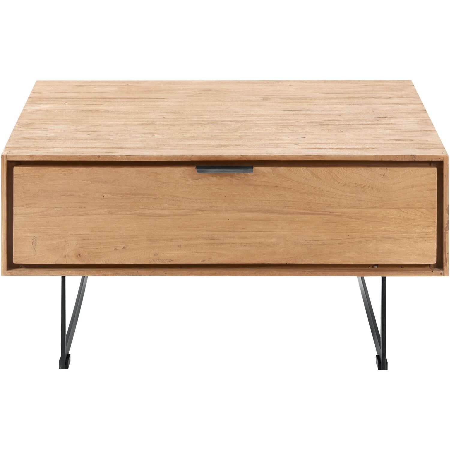 Salontafel Aska (80 Cm) teak naturel brushed