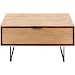 Salontafel Aska (80 Cm) teak naturel brushed