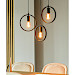 Hanglamp Girare zwart metaal 3-lichts