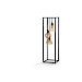 Vloerlamp frame amber glas 3-lichts - Lungo