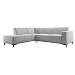 Hoekbank links Alpa grijs