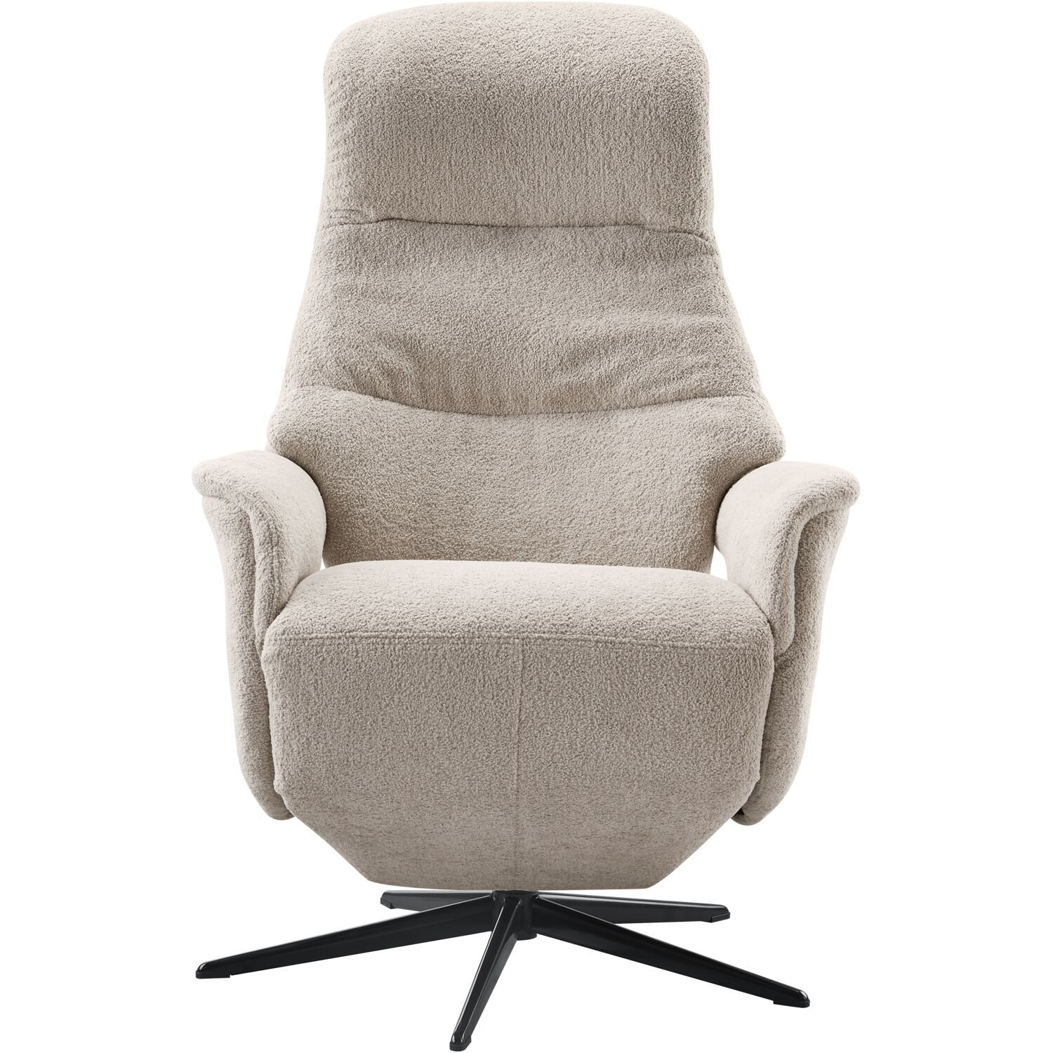 Relaxfauteuil Artizo verstelbare rug en voetensteun M beige