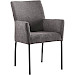 Armstoel Sessione donkergrijs