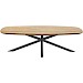 Salontafel Aska Deens ovaal 70x140 teak naturel brushed