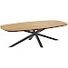 Salontafel Aska Deens ovaal 70x140 teak naturel brushed