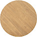 Ronde eettafel Aska 130 teak naturel brushed