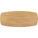 Eettafel Aska 260x110 cm Deens ovaal teak naturel brushed