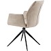 Armstoel Faido lichtbeige