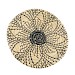 Wanddecoratie Arcana rond 28 bruin zwart