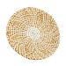 Wanddecoratie Arcana rond 28 bruin wit