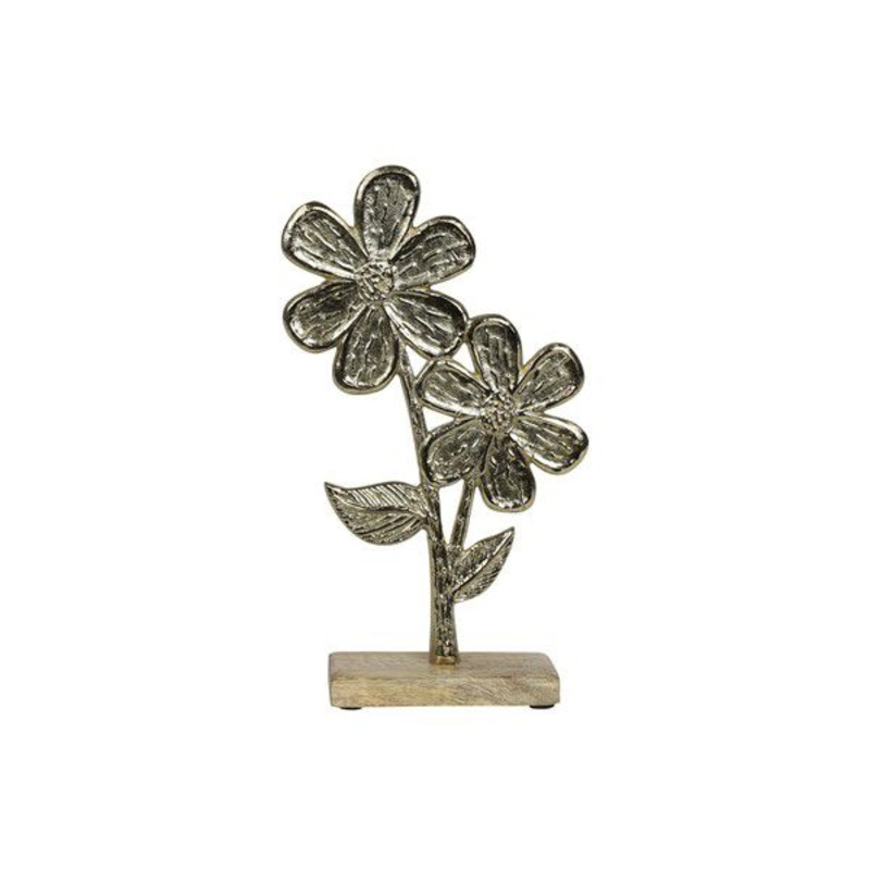 Ornament Toricella bloem astra M goud