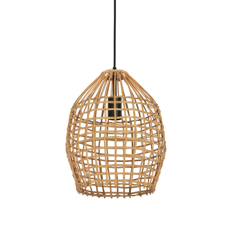 Hanglamp Orcia rond 30 cm rotan honing