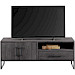 TV-meubel Piastra 126 cm zwart