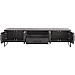 TV-meubel Piastra 188 cm zwart