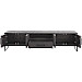 TV-meubel Piastra 188 cm zwart