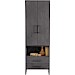 Opbergkast Piastra 64 cm zwart hoog
