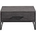 Salontafel Piastra 64x64 cm zwart
