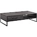 Salontafel Piastra 126x64 cm zwart