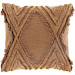 Sierkussen Civo 45x45cm bruin