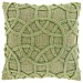 Sierkussen Rovio 45x45cm groen