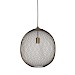 Hanglamp Maroggia bruin rond 40cm koper 1-lichts
