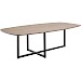 Salontafel Tavolo 140x70 Deens ovaal eiken grijs
