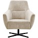 Draaifauteuil Gudo lichtgrijs