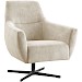 Draaifauteuil Gudo lichtgrijs