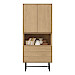 Opbergkast Belvio (85 Cm) light oak fineer