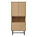 Opbergkast Belvio (85 Cm) light oak fineer