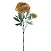 Kunstbloem Varenzo pioenroos oranje